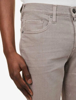 Paige Federal Slim Straight-fit Stretch-denim Jeans -Outlet Daily Tops Store R04148196 VINTAGEMURKYMIST ALT04