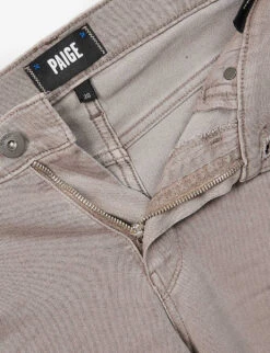 Paige Federal Slim Straight-fit Stretch-denim Jeans -Outlet Daily Tops Store R04148196 VINTAGEMURKYMIST ALT05