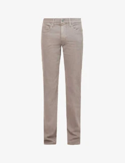 Paige Federal Slim Straight-fit Stretch-denim Jeans