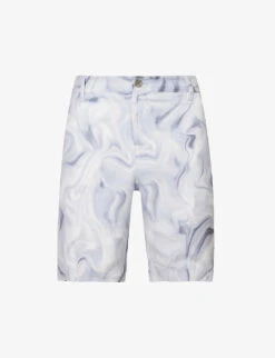 Paige Thompson Abstract-pattern Woven Shorts