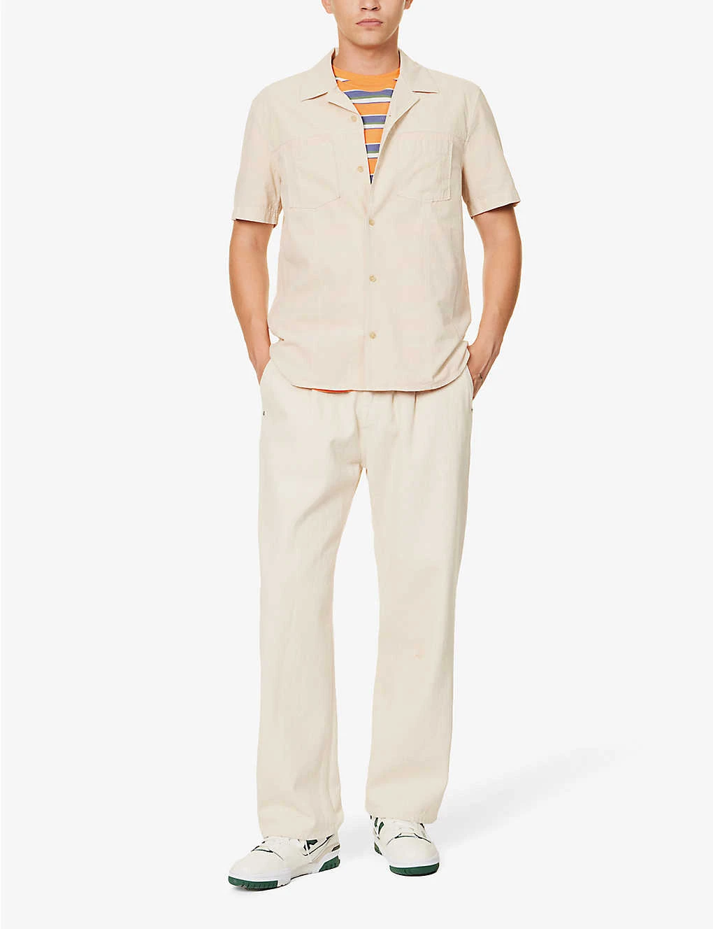 Paige Lancaster Patch-pocket Cotton Shirt 2 Paige Lancaster Patch-pocket Cotton Shirt - Image 2