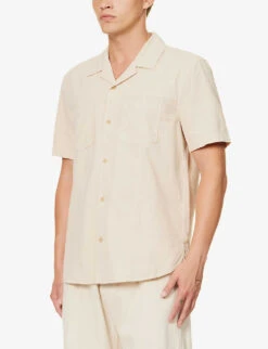 Paige Lancaster Patch-pocket Cotton Shirt 7 Paige Lancaster Patch-pocket Cotton Shirt -Outlet Daily Tops Store R04148225 WARMCEMENT ALT02