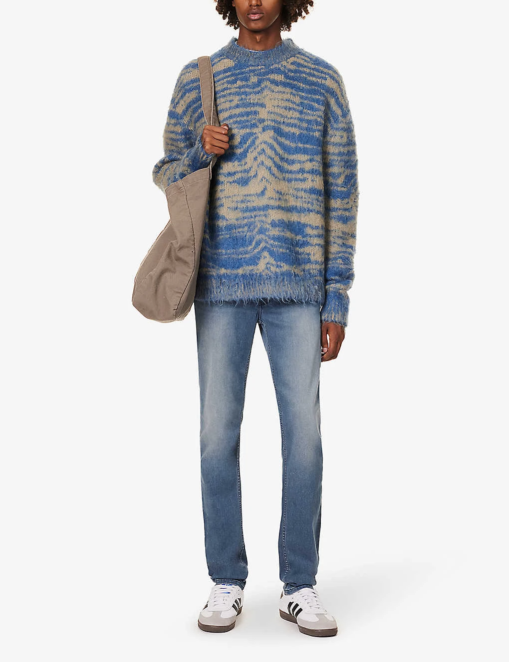 Paige Lennox Slim-fit Tapered Stretch-denim Jeans 2 Paige Lennox Slim-fit Tapered Stretch-denim Jeans - Image 2