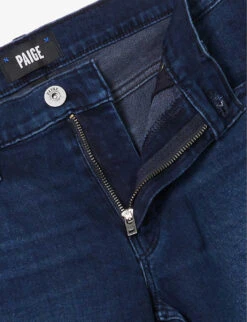 Paige Lennox Slim-fit Straight Stretch-denim Jeans -Outlet Daily Tops Store R04148230 BARMA ALT06