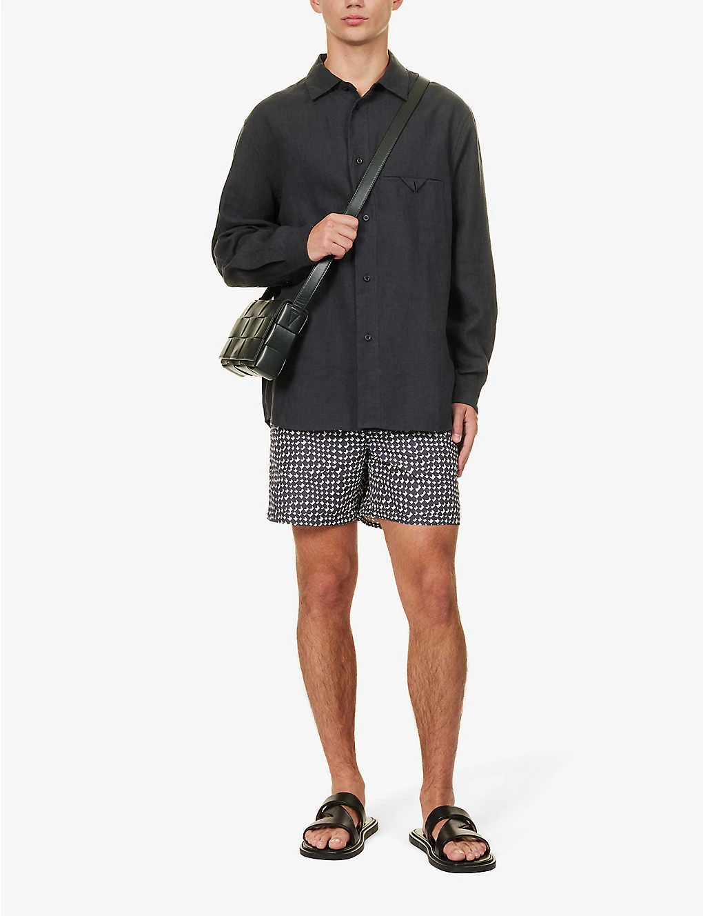 PAUL SMITH Checked Recycled-polyester-blend Swim Shorts 2 PAUL SMITH Checked Recycled-polyester-blend Swim Shorts - Image 2