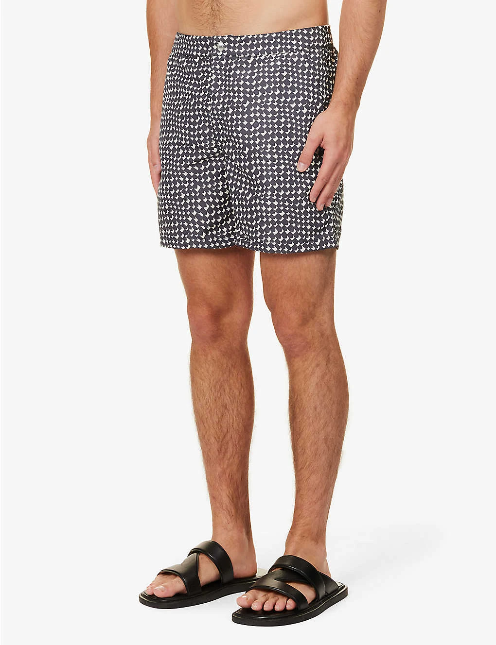 PAUL SMITH Checked Recycled-polyester-blend Swim Shorts 3 PAUL SMITH Checked Recycled-polyester-blend Swim Shorts - Image 3