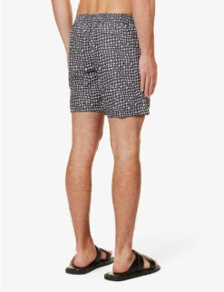 PAUL SMITH Checked Recycled-polyester-blend Swim Shorts 7 PAUL SMITH Checked Recycled-polyester-blend Swim Shorts -Outlet Daily Tops Store R04148453 BLACKS ALT03