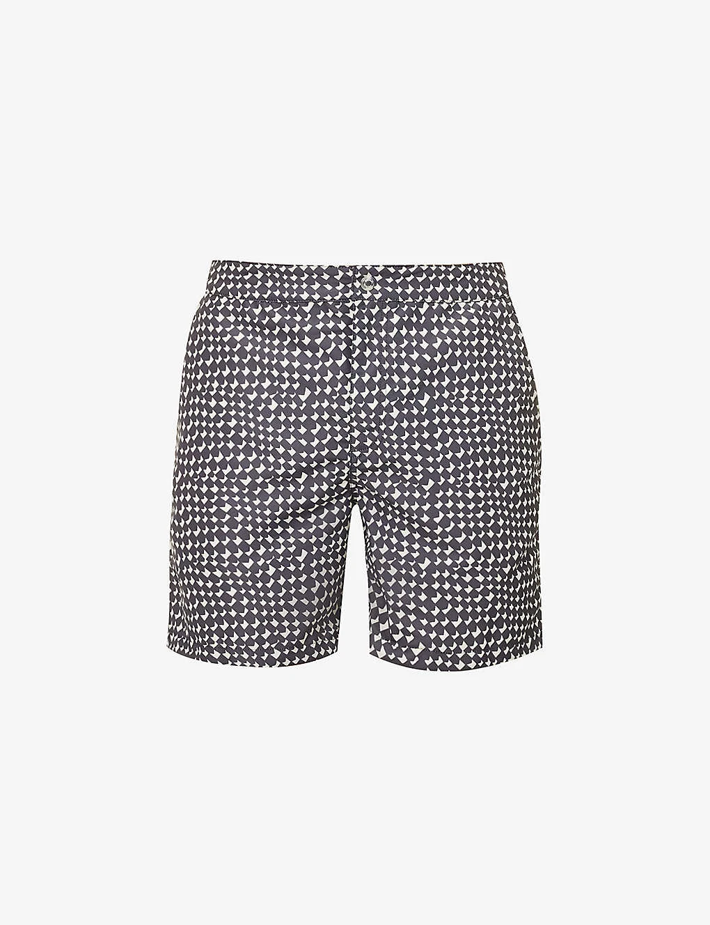 PAUL SMITH Checked Recycled-polyester-blend Swim Shorts 1 PAUL SMITH Checked Recycled-polyester-blend Swim Shorts