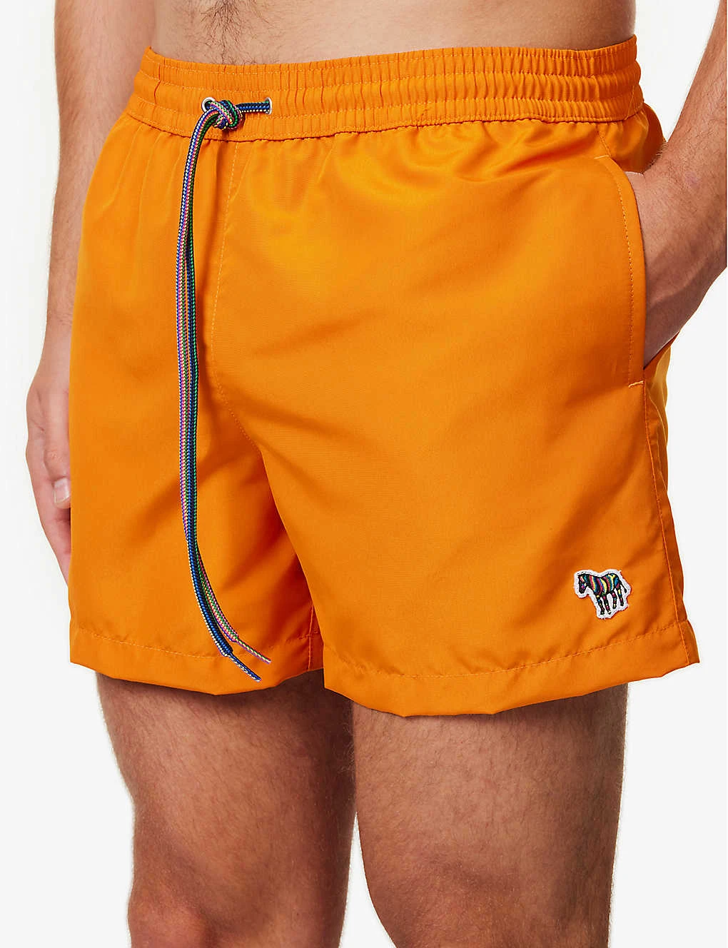 PAUL SMITH Zebra-embroidered Recycled-polyester Swim Shorts 5 PAUL SMITH Zebra-embroidered Recycled-polyester Swim Shorts - Image 5