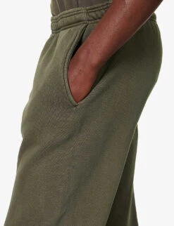 Straight-leg Organic Cotton-jersey Jogging Bottoms 9 Straight-leg Organic Cotton-jersey Jogging Bottoms -Outlet Daily Tops Store R04149471 BRUNETTE ALT04