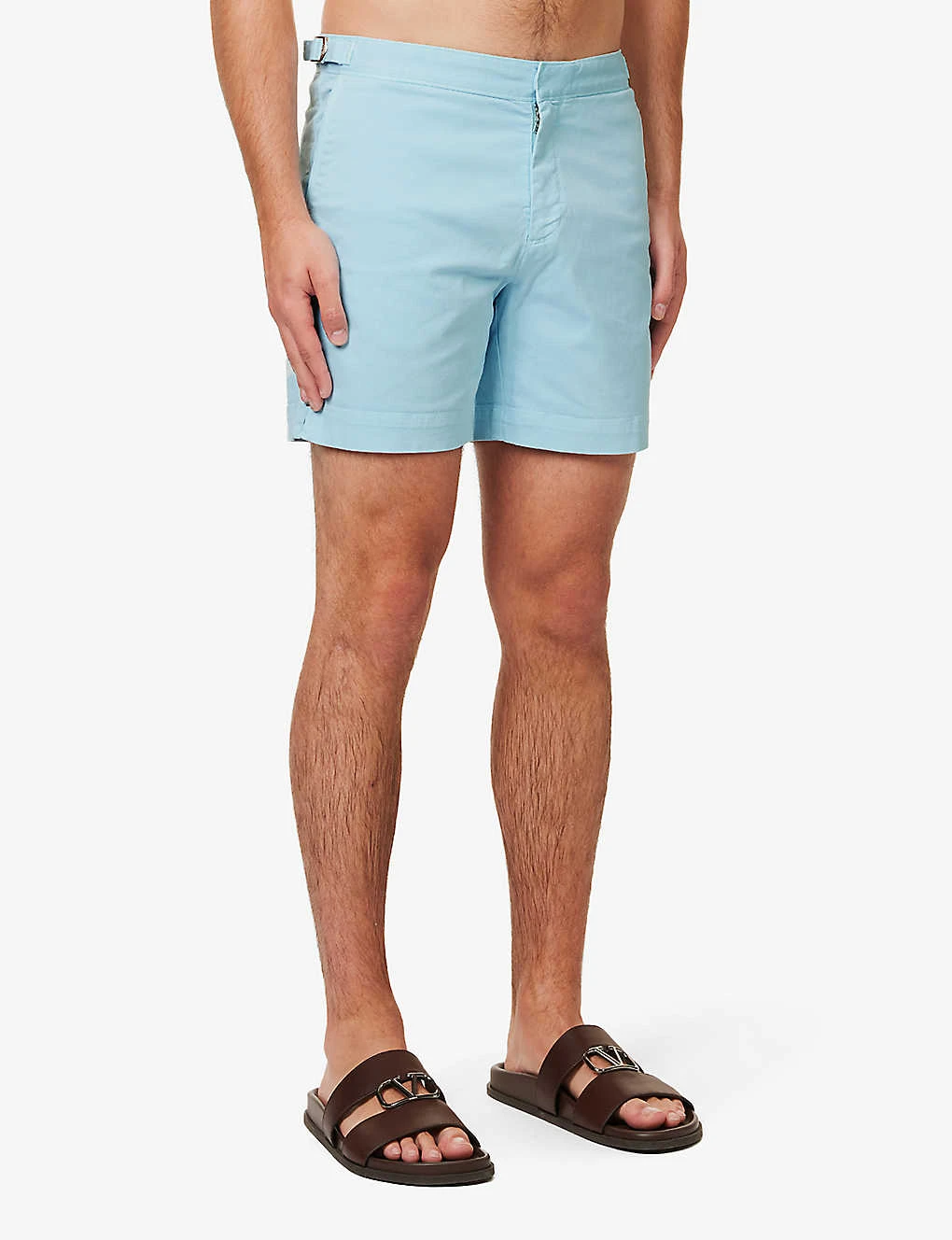 ORLEBAR BROWN Bulldog Waist-adjuster Stretch-cotton Swim Shorts 3 ORLEBAR BROWN Bulldog Waist-adjuster Stretch-cotton Swim Shorts - Image 3