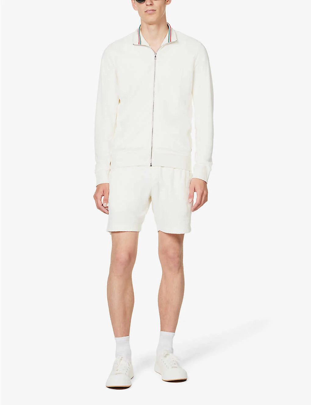 ORLEBAR BROWN Afador Towelling-texture Regular-fit Cotton Shorts 2 ORLEBAR BROWN Afador Towelling-texture Regular-fit Cotton Shorts - Image 2