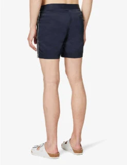 ORLEBAR BROWN Bulldog Contrast-piping Regular-fit Stretch-woven Swim Shorts 8 ORLEBAR BROWN Bulldog Contrast-piping Regular-fit Stretch-woven Swim Shorts -Outlet Daily Tops Store R04150110 NIGHTIRIS ALT03