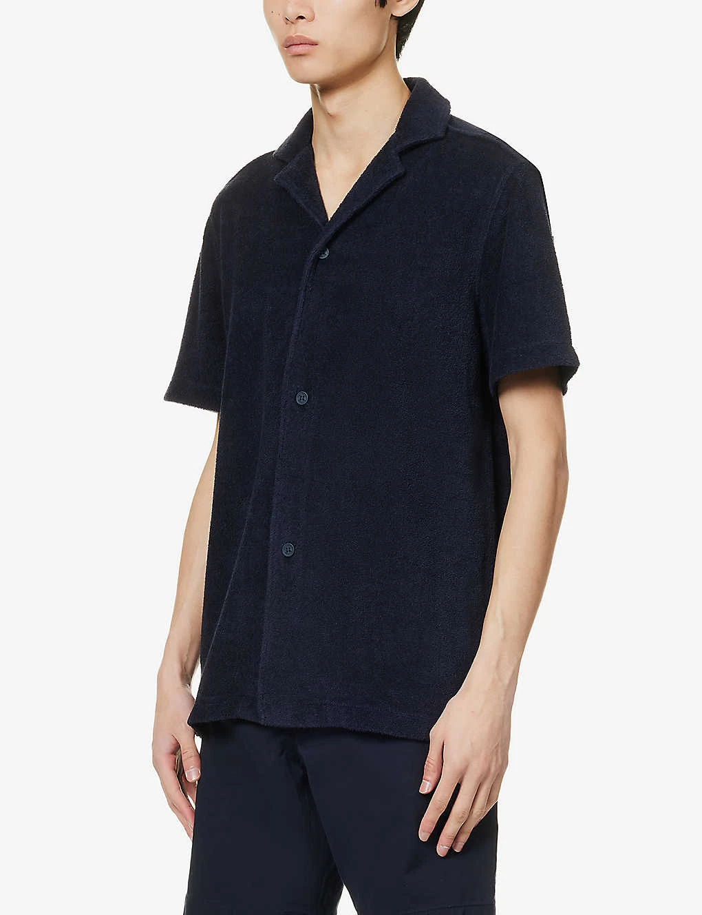 ORLEBAR BROWN Howell Regular-fit Cotton-towelling Shirt 3 ORLEBAR BROWN Howell Regular-fit Cotton-towelling Shirt - Image 3