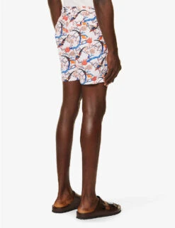 ORLEBAR BROWN Standard Flight Of Fantasy Floral-print Regular-fit Swim Shorts -Outlet Daily Tops Store R04150134 ROSE ALT03