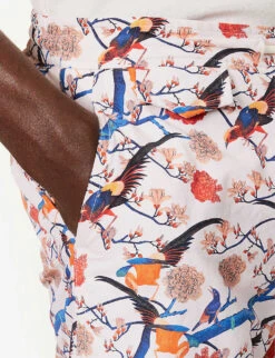 ORLEBAR BROWN Standard Flight Of Fantasy Floral-print Regular-fit Swim Shorts -Outlet Daily Tops Store R04150134 ROSE ALT04