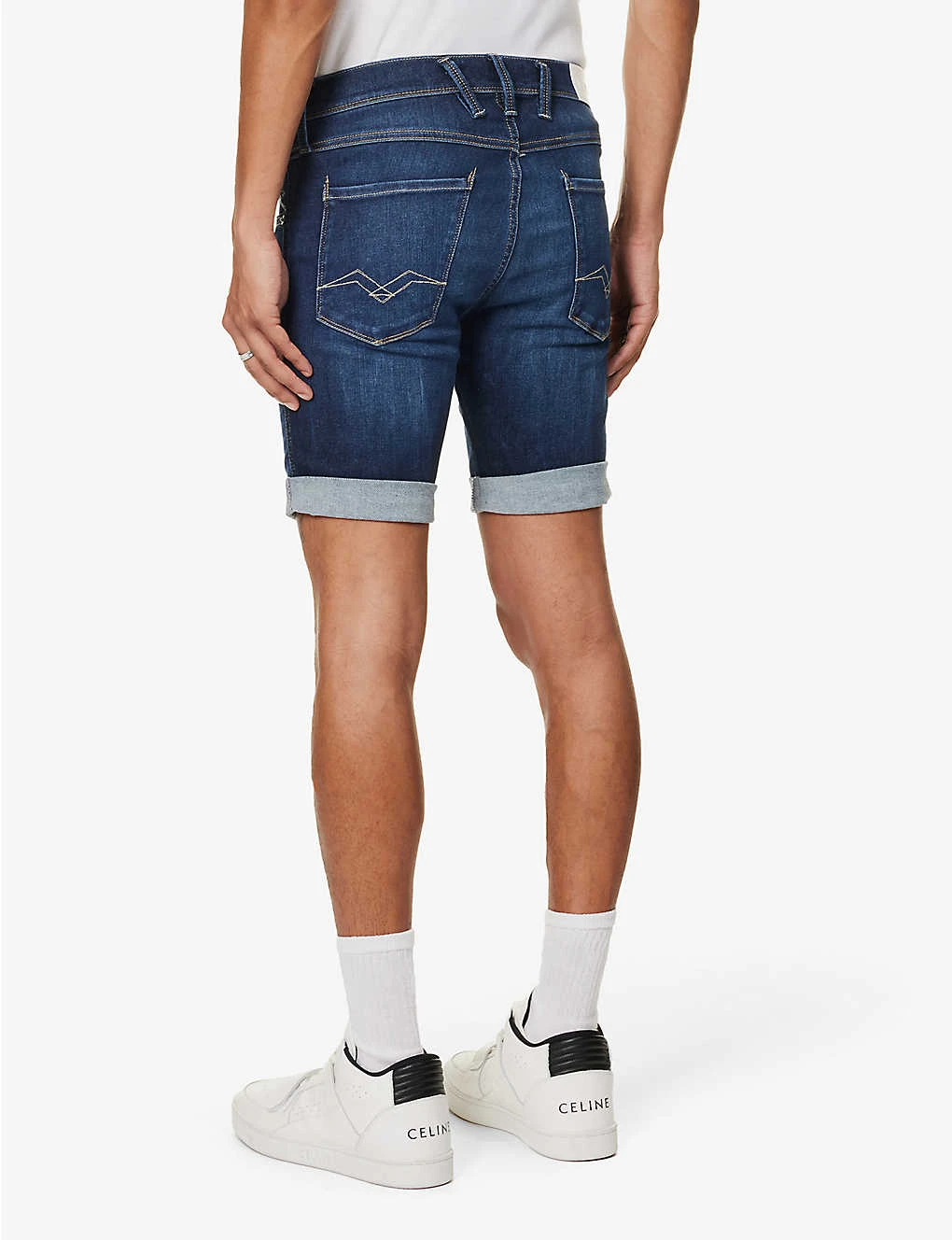 Replay Anbass 360 Denim-blend Shorts 4 Replay Anbass 360 Denim-blend Shorts - Image 4