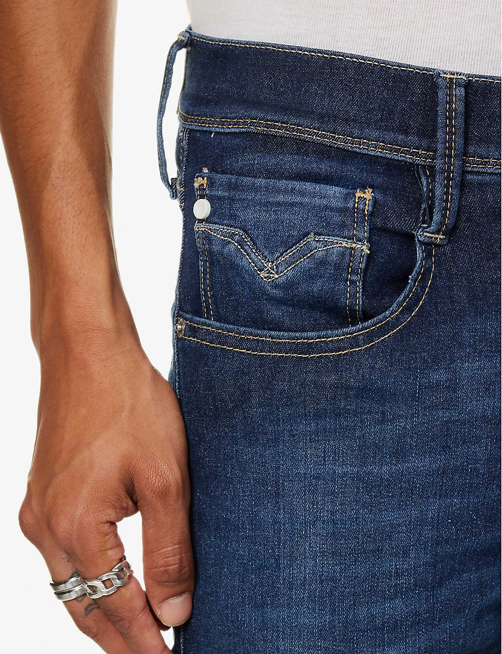 Replay Anbass 360 Denim-blend Shorts 5 Replay Anbass 360 Denim-blend Shorts - Image 5