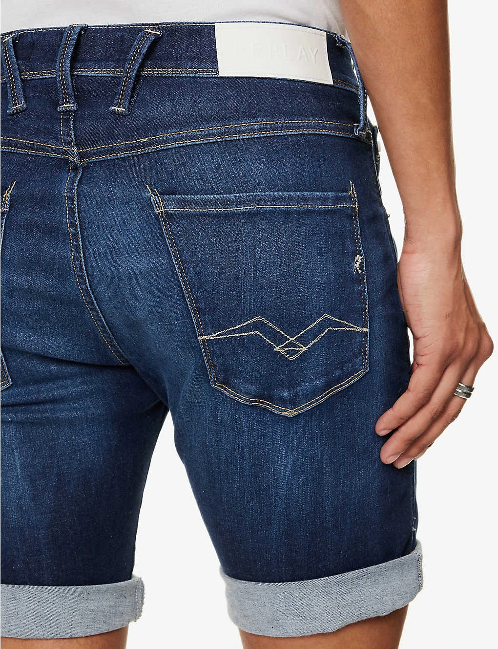 Replay Anbass 360 Denim-blend Shorts 6 Replay Anbass 360 Denim-blend Shorts - Image 6