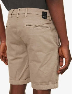 Replay Benni Hyperflex Regular-fit Stretch-cotton Chino Shorts -Outlet Daily Tops Store R04151309 SAND ALT04
