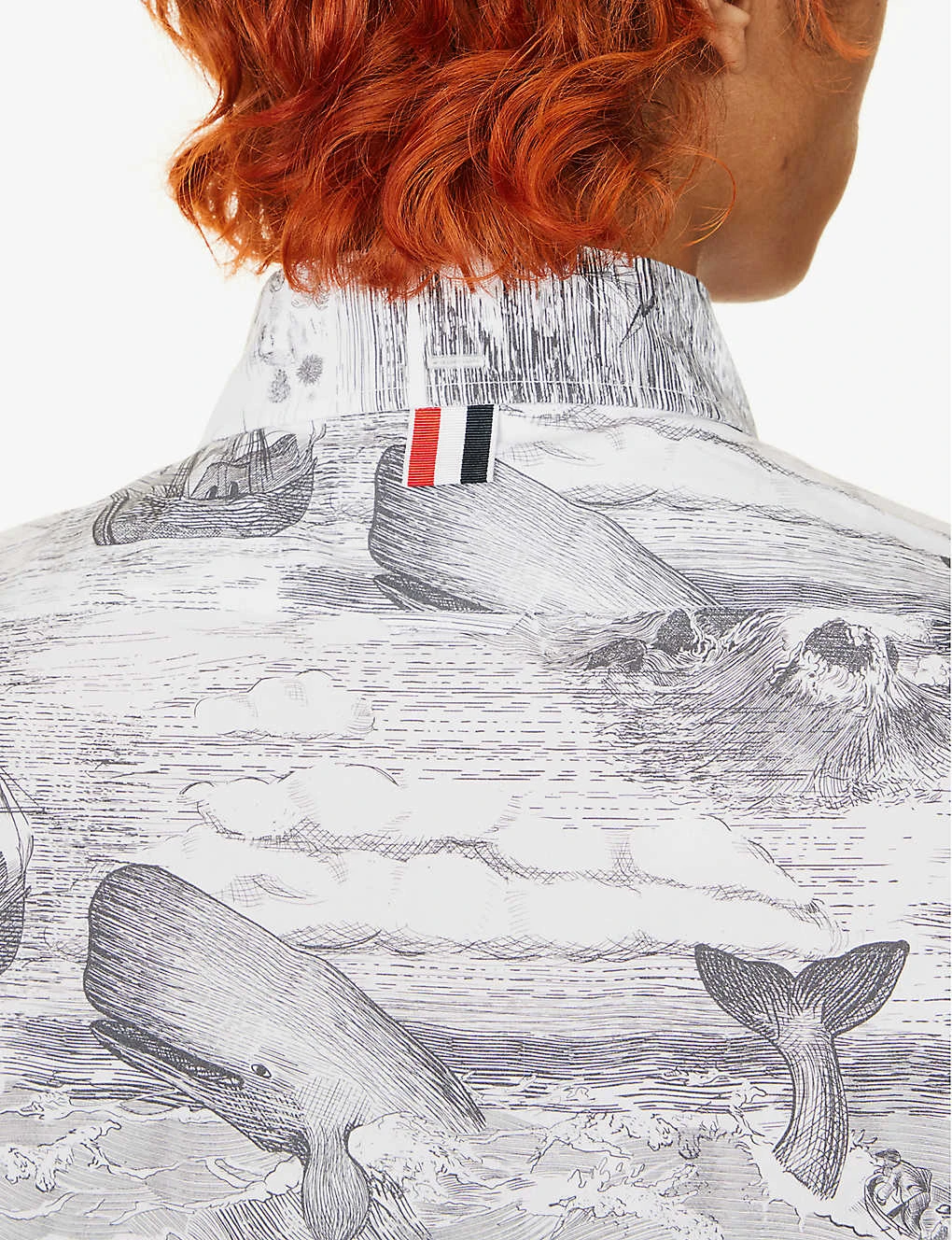 Nautical Graphic-print Cotton-poplin Shirt 5 Nautical Graphic-print Cotton-poplin Shirt - Image 5