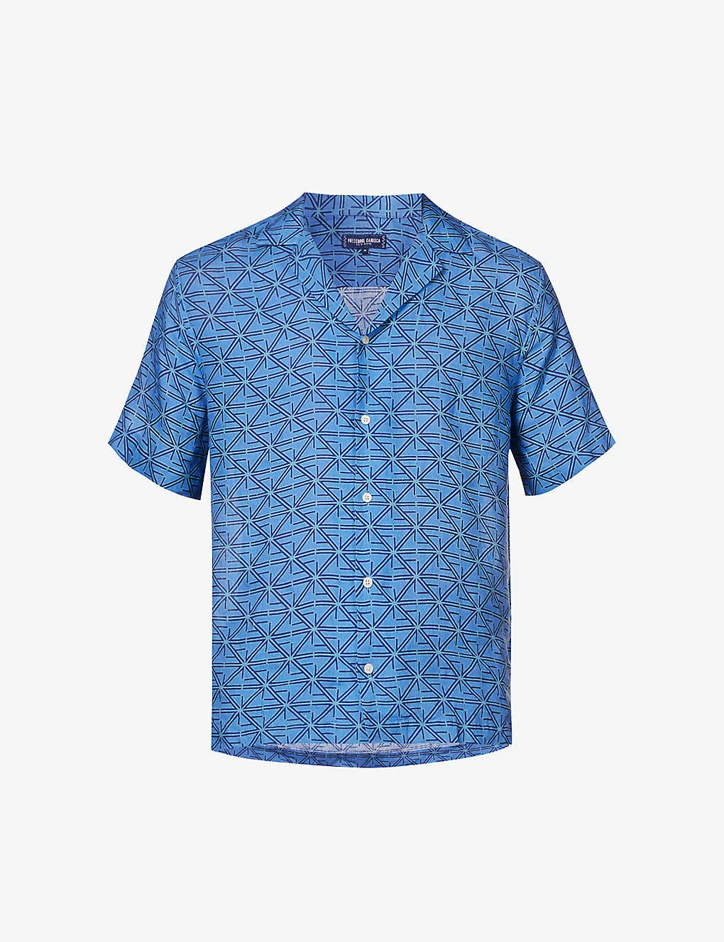 Roberto Graphic-print Linen Shirt 1 Roberto Graphic-print Linen Shirt