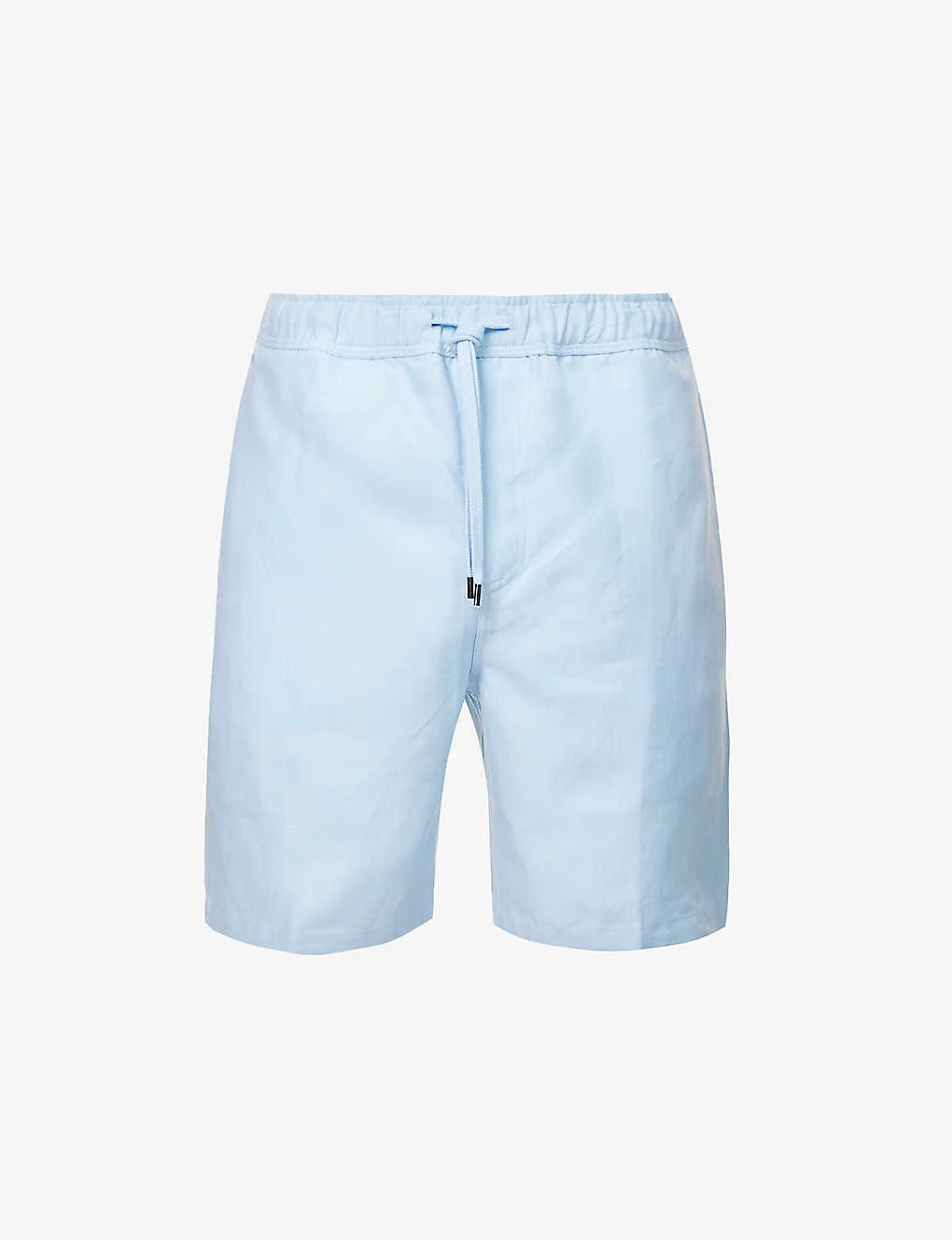 Sydney Drawstring Mid-rise Linen Shorts 1 Sydney Drawstring Mid-rise Linen Shorts