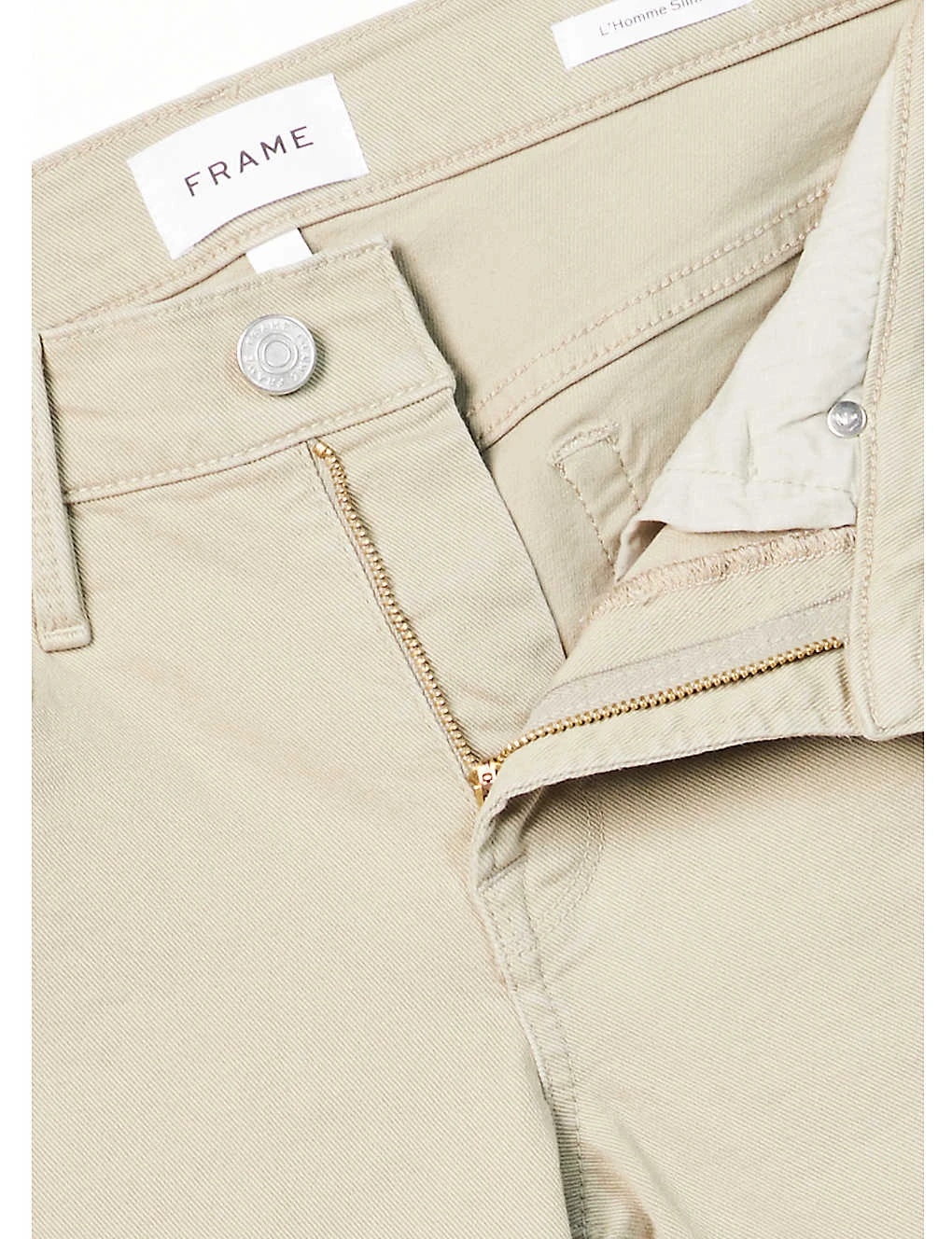 FRAME L'homme Slim-fit Tapered Stretch-organic Denim Jeans 7 FRAME L'homme Slim-fit Tapered Stretch-organic Denim Jeans - Image 7