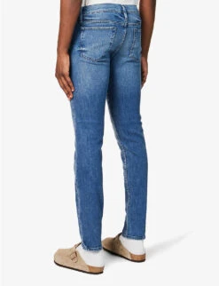 FRAME L'homme Slim-fit Straight-leg Stretch-denim Jeans 10 FRAME L'homme Slim-fit Straight-leg Stretch-denim Jeans -Outlet Daily Tops Store R04157967 SKYWOOD ALT03