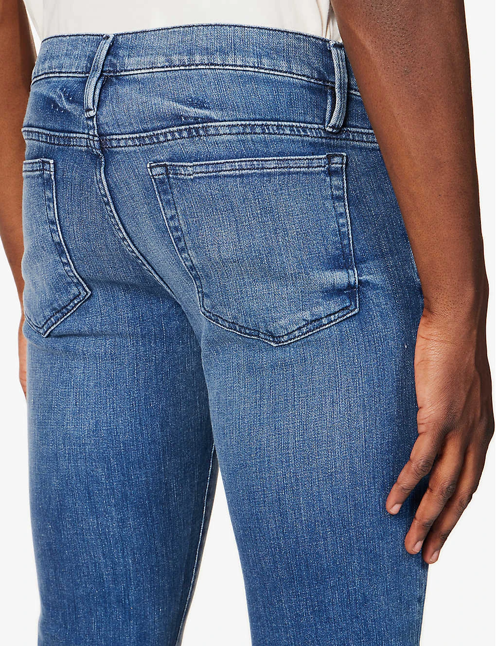 FRAME L'homme Slim-fit Straight-leg Stretch-denim Jeans 6 FRAME L'homme Slim-fit Straight-leg Stretch-denim Jeans - Image 6