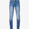 FRAME L'homme Slim-fit Straight-leg Stretch-denim Jeans