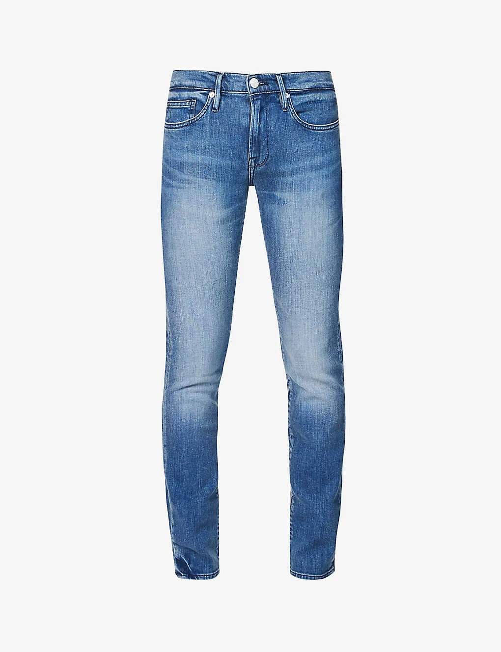 FRAME L'homme Slim-fit Straight-leg Stretch-denim Jeans 1 FRAME L'homme Slim-fit Straight-leg Stretch-denim Jeans