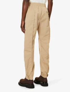 Bottega Veneta Tech Slip-pocket Tapered-leg Regular-fit Shell Trousers -Outlet Daily Tops Store R04157969 SESAME ALT03