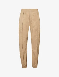 Bottega Veneta Tech Slip-pocket Tapered-leg Regular-fit Shell Trousers