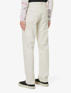 Acne Studios 1996 Straight-leg Regular-fit Denim Jeans -Outlet Daily Tops Store R04158770 ECRUECRU ALT03