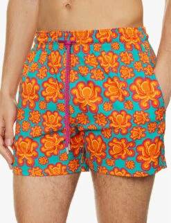 Vilebrequin Mahina Graphic-print Swim Shorts -Outlet Daily Tops Store R04159190 VERTTROPEZIEN ALT04