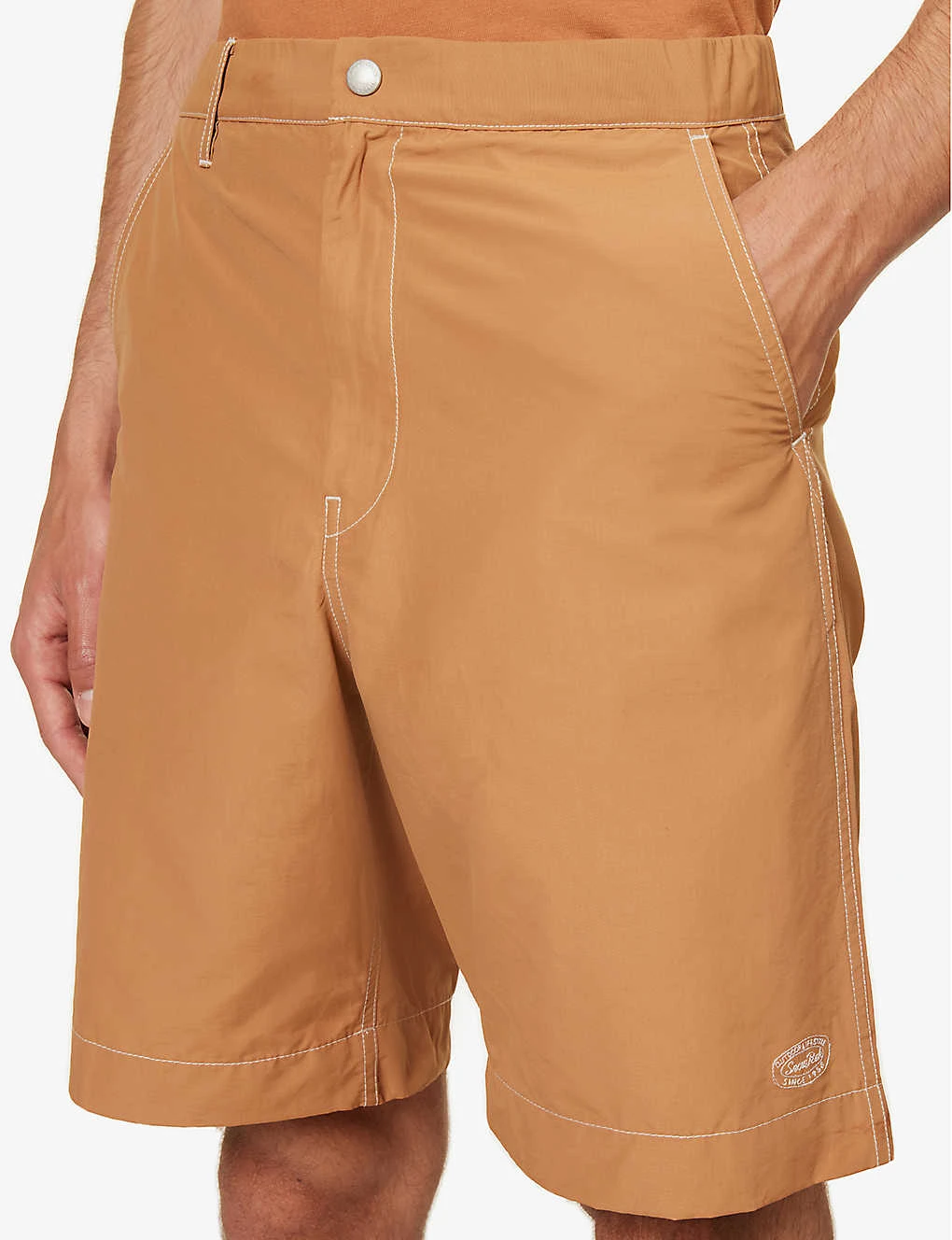Snow Peak Light Mountain Water-resistant Cotton-blend Shorts 5 Snow Peak Light Mountain Water-resistant Cotton-blend Shorts - Image 5