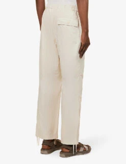 Snow Peak Takibi Ripstop Regular-fit Mid-rise Cotton-blend Trousers 9 Snow Peak Takibi Ripstop Regular-fit Mid-rise Cotton-blend Trousers -Outlet Daily Tops Store R04159211 ECRU ALT03