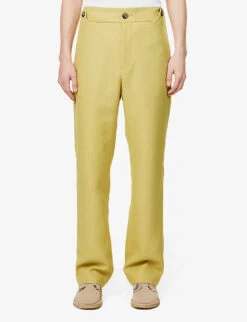 Black Prince Straight-leg Mid-rise Wool Trousers 8 Black Prince Straight-leg Mid-rise Wool Trousers -Outlet Daily Tops Store R04162396 NEOPASTELLIME ALT02