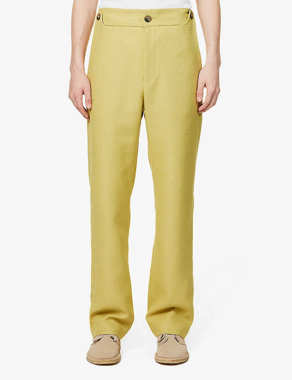 Black Prince Straight-leg Mid-rise Wool Trousers 3 Black Prince Straight-leg Mid-rise Wool Trousers - Image 3