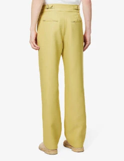 Black Prince Straight-leg Mid-rise Wool Trousers 9 Black Prince Straight-leg Mid-rise Wool Trousers -Outlet Daily Tops Store R04162396 NEOPASTELLIME ALT03