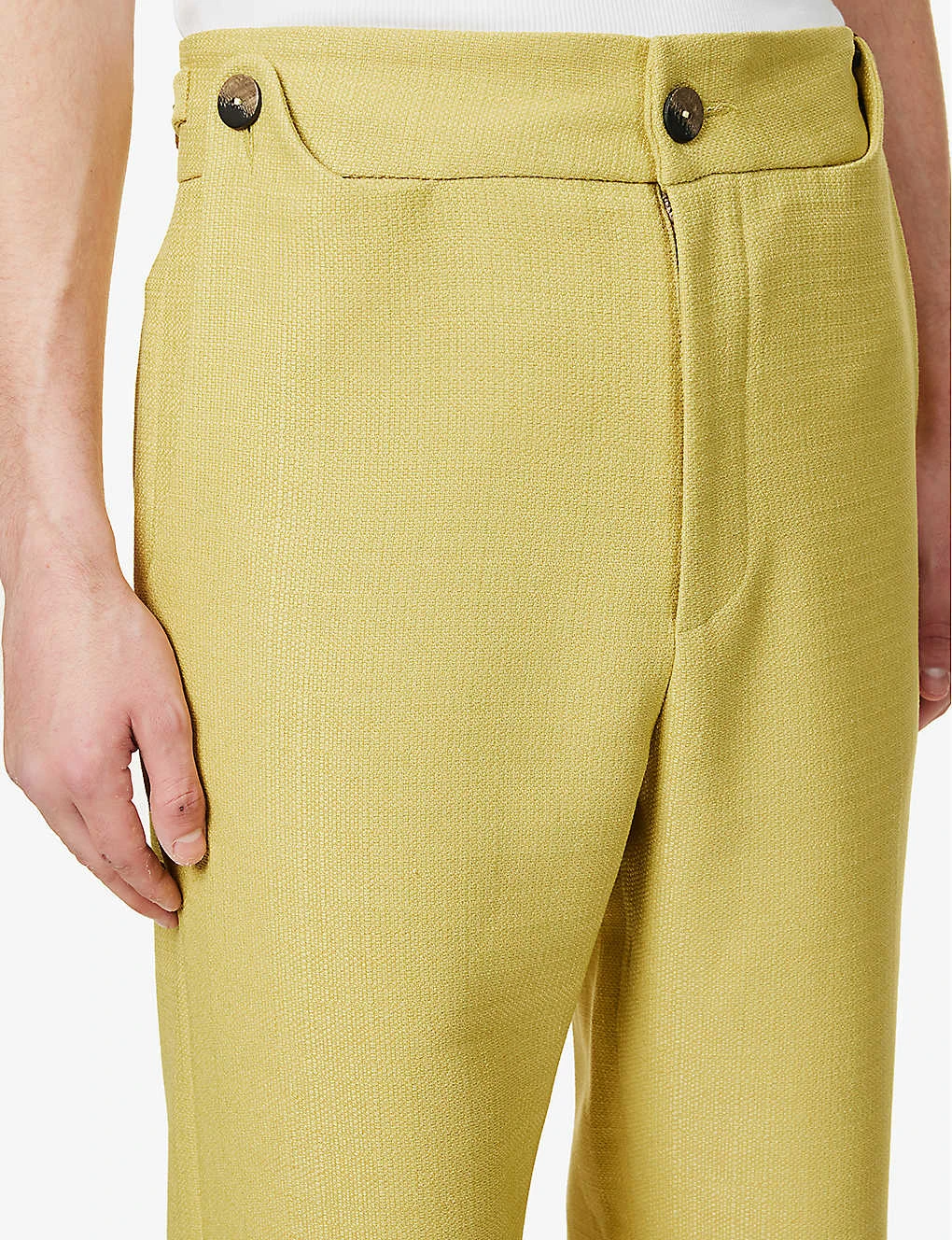 Black Prince Straight-leg Mid-rise Wool Trousers 6 Black Prince Straight-leg Mid-rise Wool Trousers - Image 6