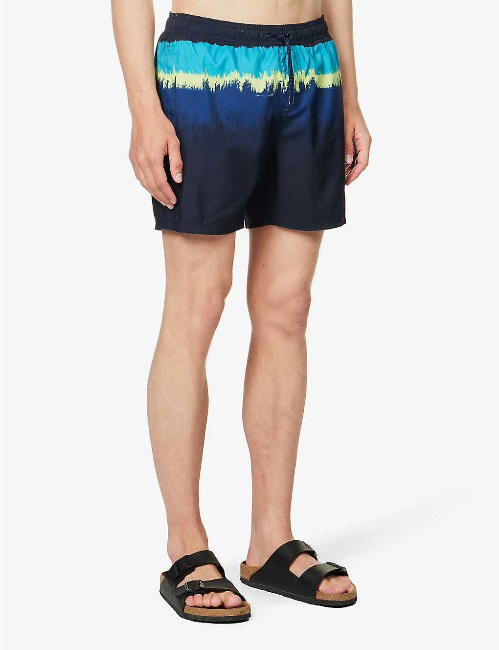 Speedo Watershort 40cm Abstract-print Recycled-polyester Swim Shorts 3 Speedo Watershort 40cm Abstract-print Recycled-polyester Swim Shorts - Image 3