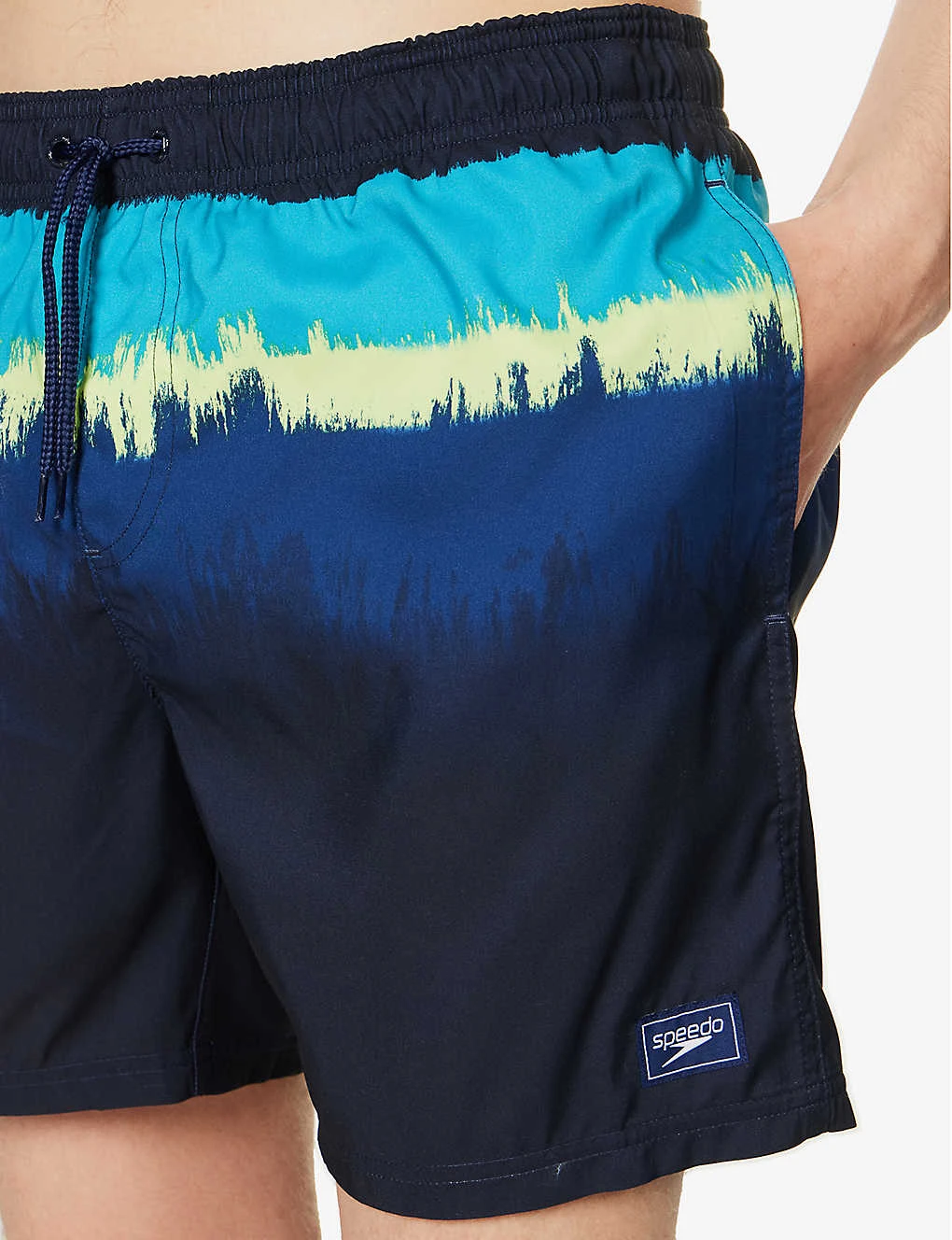Speedo Watershort 40cm Abstract-print Recycled-polyester Swim Shorts 5 Speedo Watershort 40cm Abstract-print Recycled-polyester Swim Shorts - Image 5