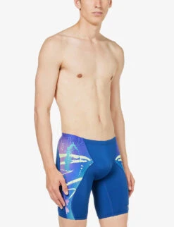 Speedo Jammer Abstract-print Swim Shorts 7 Speedo Jammer Abstract-print Swim Shorts -Outlet Daily Tops Store R04163361 AMMONITELILACZESTAQU ALT02