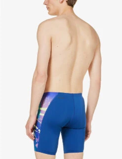 Speedo Jammer Abstract-print Swim Shorts 8 Speedo Jammer Abstract-print Swim Shorts -Outlet Daily Tops Store R04163361 AMMONITELILACZESTAQU ALT03