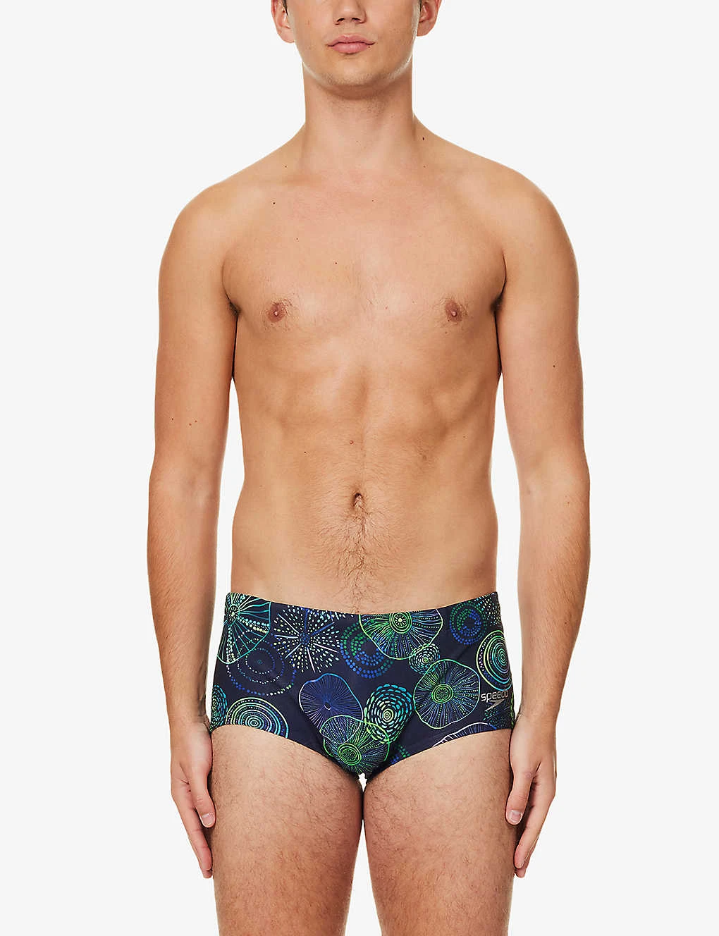 Speedo Graphic-print 17cm Recycled-polyester Blend Swim Briefs 2 Speedo Graphic-print 17cm Recycled-polyester Blend Swim Briefs - Image 2