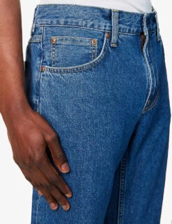 Nudie Jeans Gritty Jackson Regular-fit Straight-leg Recycled-cotton Denim Jeans -Outlet Daily Tops Store R04165215 90SSTONE ALT04