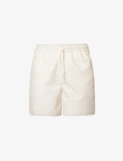 Runner Contrast-piping Regular-fit Recycled-nylon Shorts -Outlet Daily Tops Store R04165458 IVORY10 M