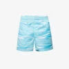 Missoni Abstract-pattern Relaxed-fit Swim Shorts